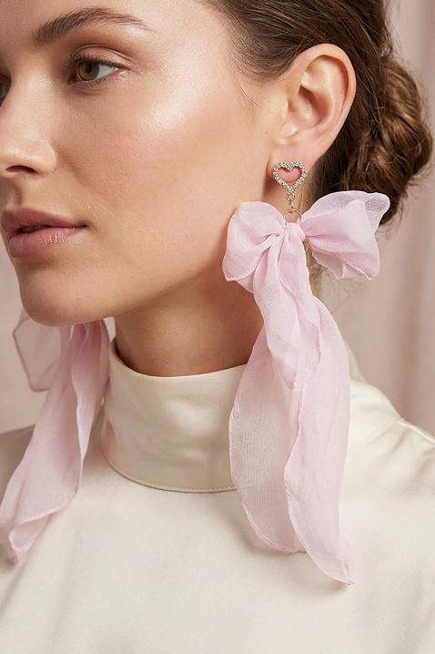 Cercei PLELONZA, Culoare: pudră, IVET.RO - Reduceri de până la -80%