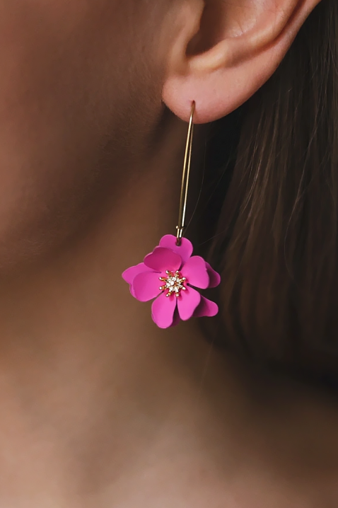 Cercei BILIANZA, Culoare: fuchsia, IVET.RO - Reduceri de până la -80%