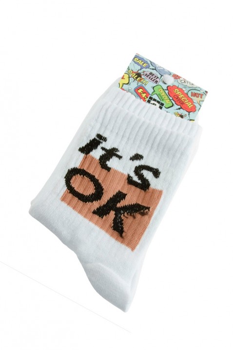 Șosete ELEXIA, Culoare: alb, IVET.RO - Reduceri de până la -80%