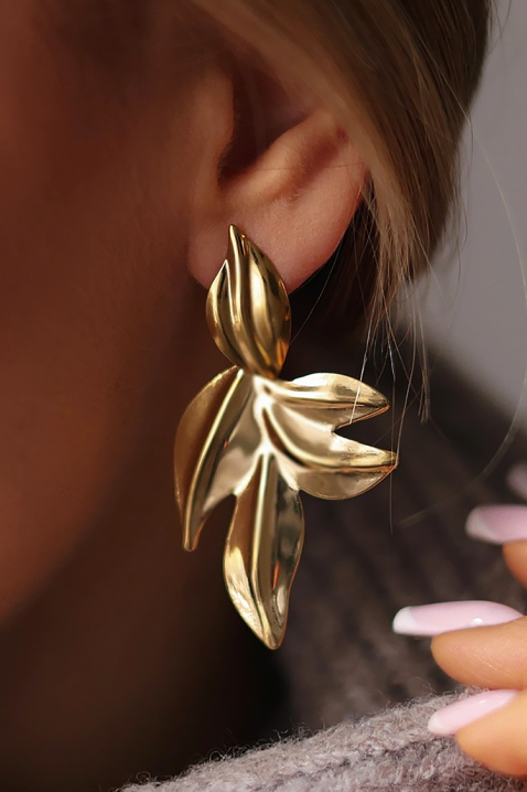 Cercei ATELONZA, Culoare: auriu, IVET.RO - Reduceri de până la -80%