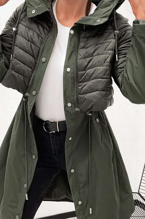 Geacă EMEFIDA KHAKI, Culoare: khaki, IVET.RO - Reduceri de până la -80%