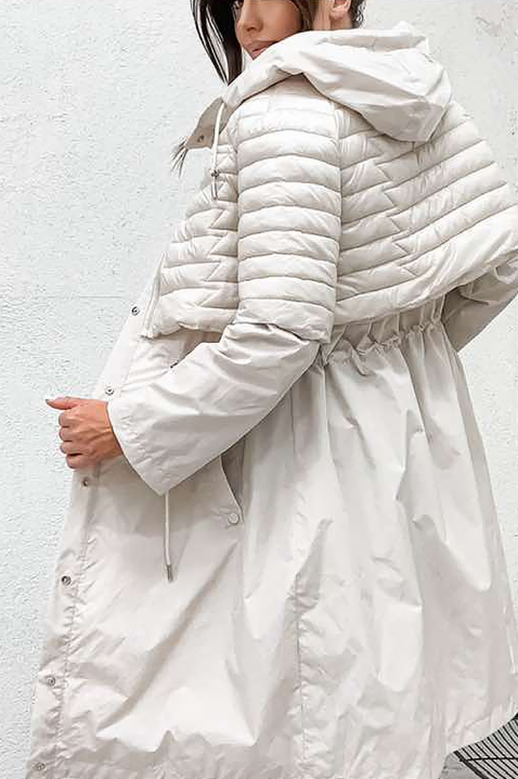 Geacă EMEFIDA WHITE, Culoare: alb, IVET.RO - Reduceri de până la -80%