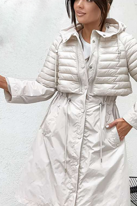 Geacă EMEFIDA WHITE, Culoare: alb, IVET.RO - Reduceri de până la -80%