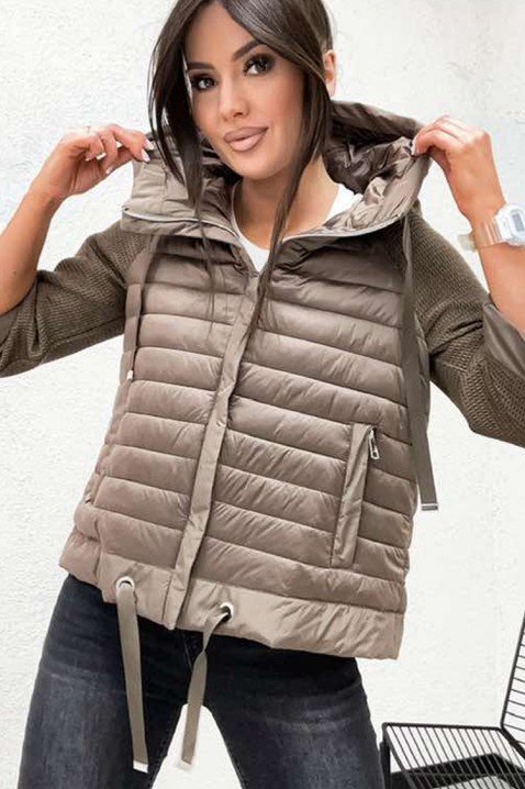 geacă AMEFTIDA BEIGE