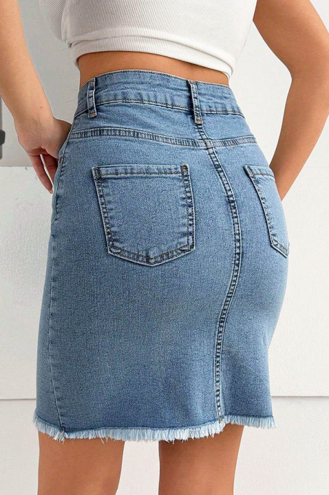 Fustă SVELZONA SKY, Culoare: albastru deschis, IVET.RO - Reduceri de până la -80%