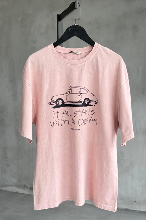 Tricou ALEMINDA, Culoare: roz, IVET.RO - Reduceri de până la -80%