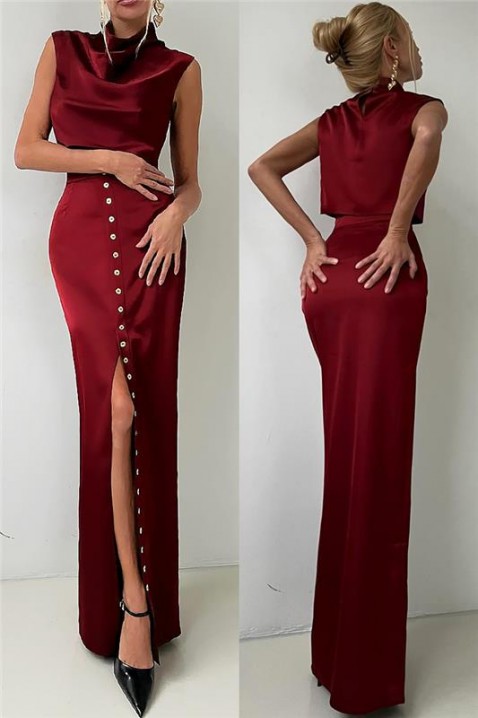 Set POLIONA BORDO, Culoare: bordo, IVET.RO - Reduceri de până la -80%