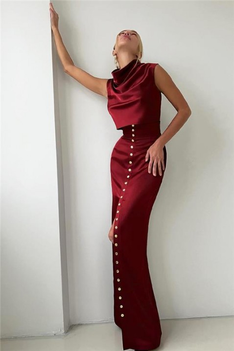 Set POLIONA BORDO, Culoare: bordo, IVET.RO - Reduceri de până la -80%