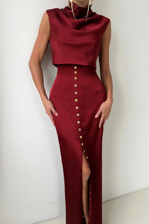 Set POLIONA BORDO, Culoare: bordo, IVET.RO - Reduceri de până la -80%