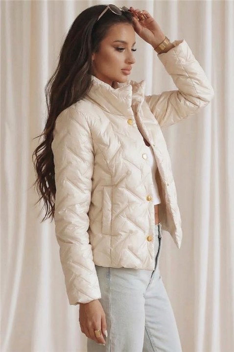 Geacă KRONELZA ECRU, Culoare: ecru, IVET.RO - Reduceri de până la -80%