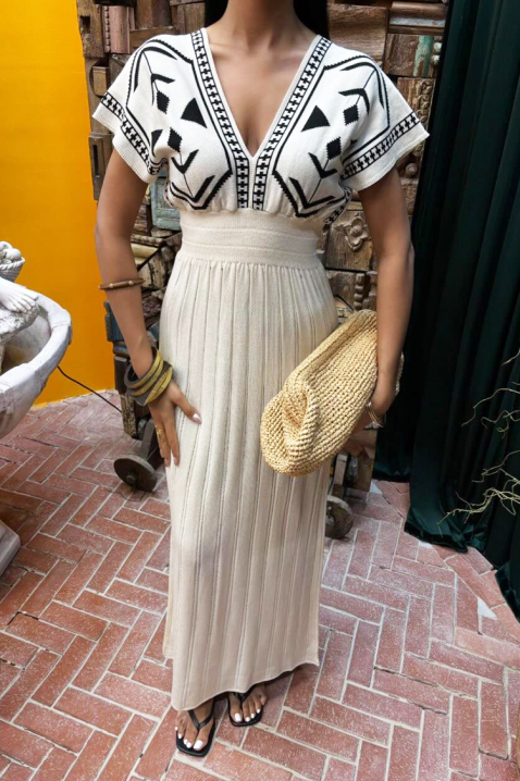 Rochie EMPERALZA ECRU, Culoare: ecru, IVET.RO - Reduceri de până la -80%