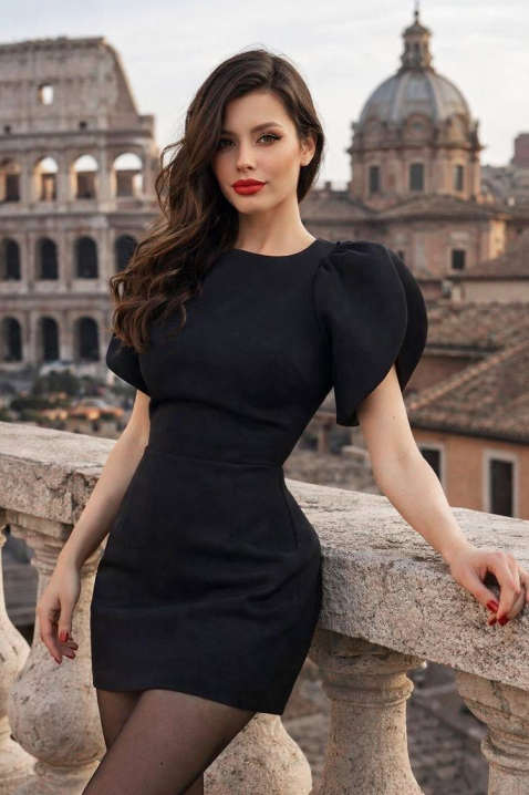 Rochie MARKISA, Culoare: negru, IVET.RO - Reduceri de până la -80%