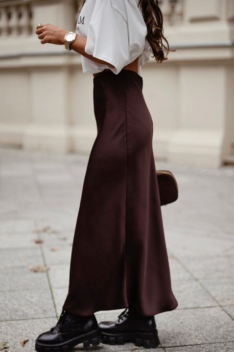 Fustă ADEMISA BROWN, Culoare: maro, IVET.RO - Reduceri de până la -80%