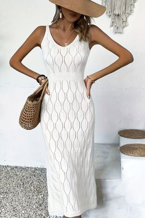 Rochie de plajă LELONDINA WHITE, Culoare: alb, IVET.RO - Reduceri de până la -80%
