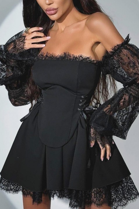 Rochie HLONDINA BLACK, Culoare: negru, IVET.RO - Reduceri de până la -80%