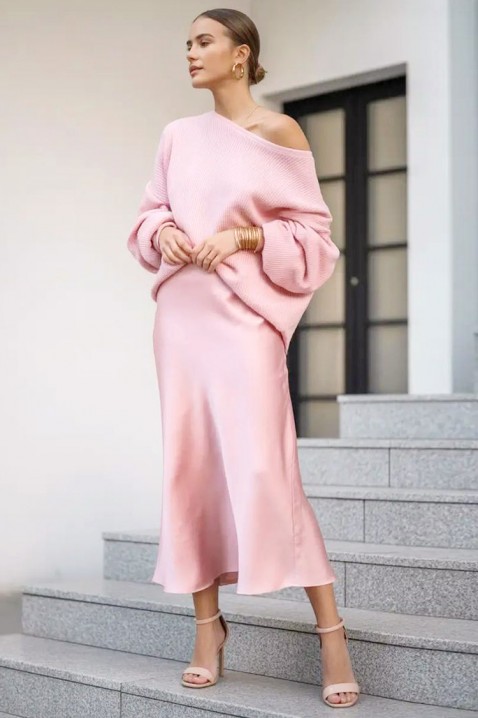 Fustă ZANORIA PUDRA, Culoare: pudră, IVET.RO - Reduceri de până la -80%