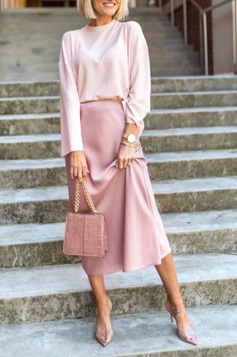 Fustă ZANORIA PUDRA, Culoare: pudră, IVET.RO - Reduceri de până la -80%