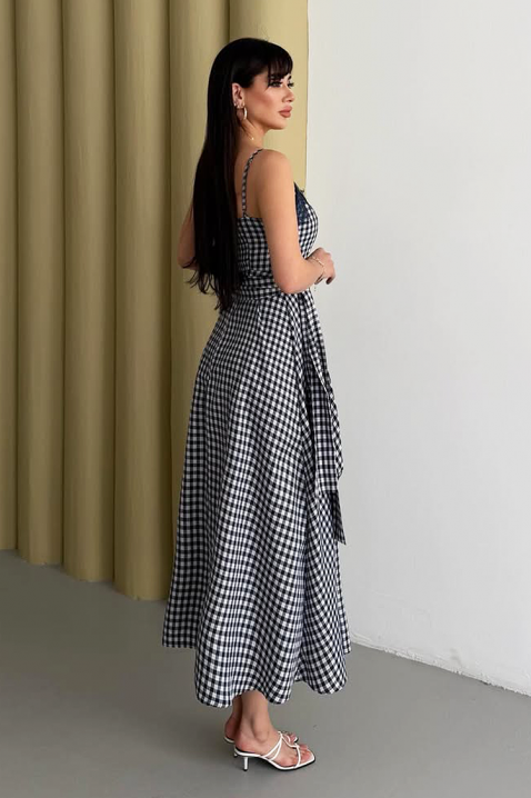 Rochie ALEKSINIA WHITE, Culoare: negru și alb, IVET.RO - Reduceri de până la -80%