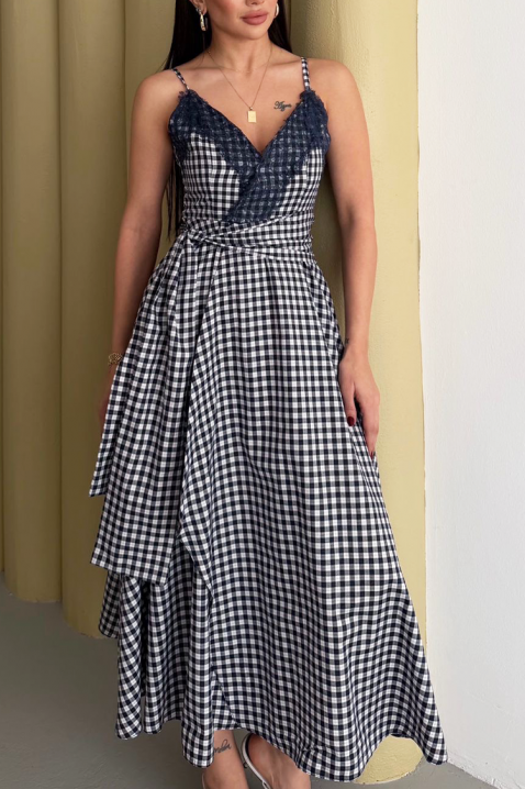 Rochie ALEKSINIA WHITE, Culoare: negru și alb, IVET.RO - Reduceri de până la -80%