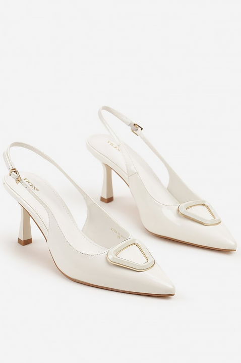 Pantofi damă YASEMINA, Culoare: ecru, IVET.RO - Reduceri de până la -80%