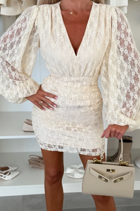 Rochie ALERZONA ECRU, Culoare: ecru, IVET.RO - Reduceri de până la -80%