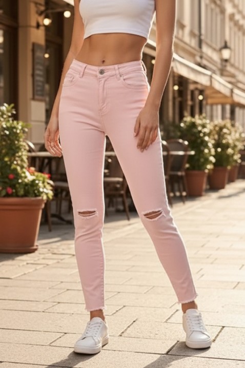 Blugi ROZALIANDA, Culoare: pudră, IVET.RO - Reduceri de până la -80%