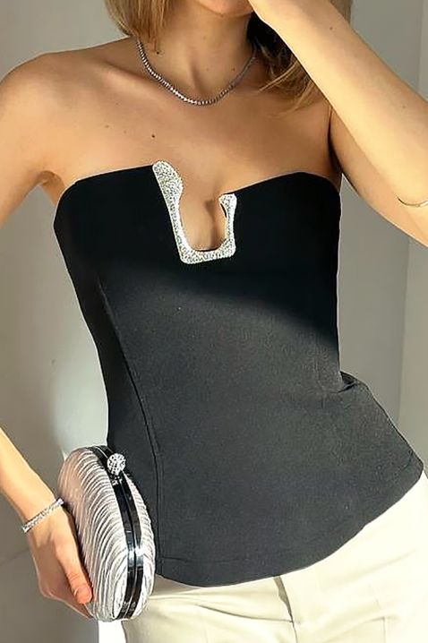 Top TRONZELA BLACK, Culoare: negru, IVET.RO - Reduceri de până la -80%