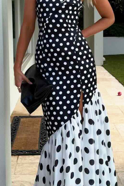 Rochie GLOZEFINA, Culoare: negru și alb, IVET.RO - Reduceri de până la -80%