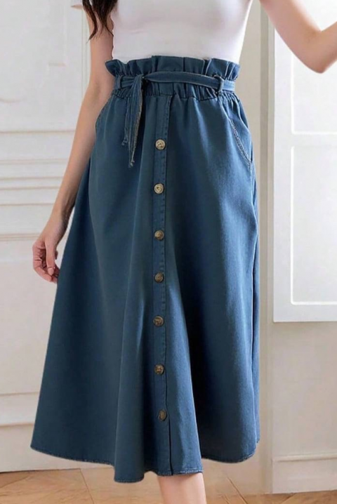 Fustă ALEKSINTA, Culoare: albastru, IVET.RO - Reduceri de până la -80%