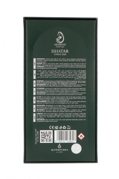 Parfum Arabiyat Prestige Ishatar Citrus Oud EDP 110 mlIVET.RO - Reduceri de până la -80%