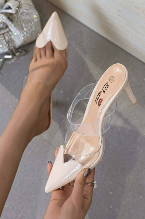 Pantofi damă VLORZELA PUDRA, Culoare: pudră, IVET.RO - Reduceri de până la -80%