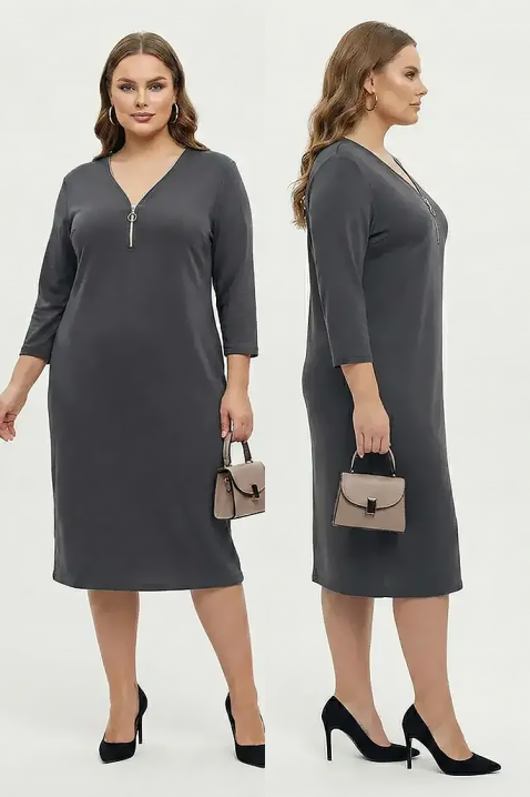 Rochie KATELISTA GRAY, Culoare: gri, IVET.RO - Reduceri de până la -80%