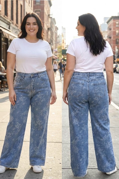 Blugi MARILZA, Culoare: albastru, IVET.RO - Reduceri de până la -80%