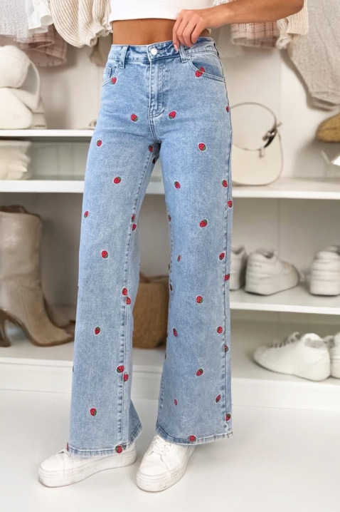 Blugi AMERTISA, Culoare: albastru deschis, IVET.RO - Reduceri de până la -80%