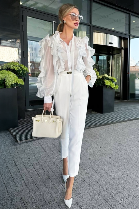 Cămașă damă VOLENZA WHITE, Culoare: alb, IVET.RO - Reduceri de până la -80%