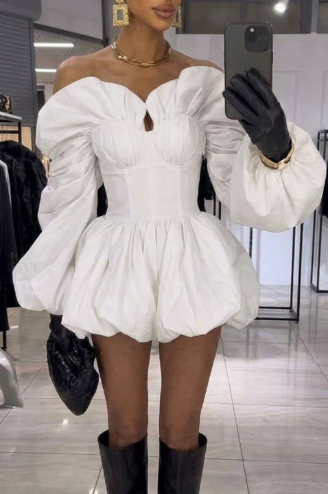 Rochie GARLONZA WHITE, Culoare: alb, IVET.RO - Reduceri de până la -80%