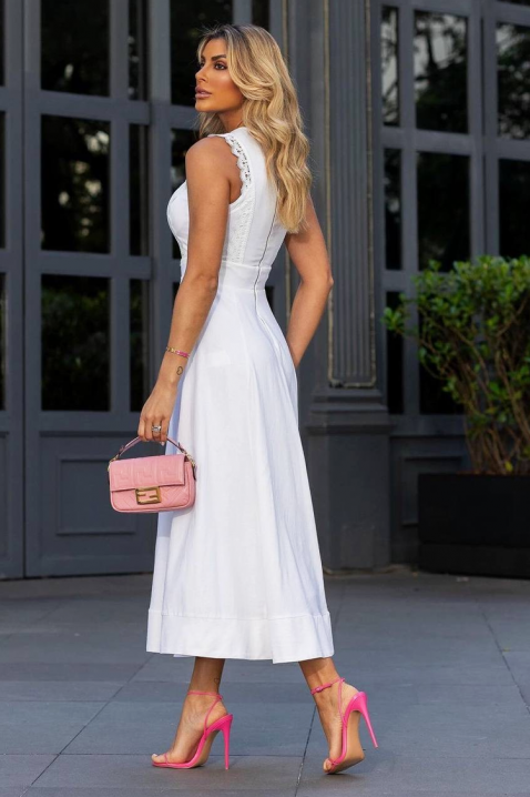 Rochie PAMESITA, Culoare: alb, IVET.RO - Reduceri de până la -80%