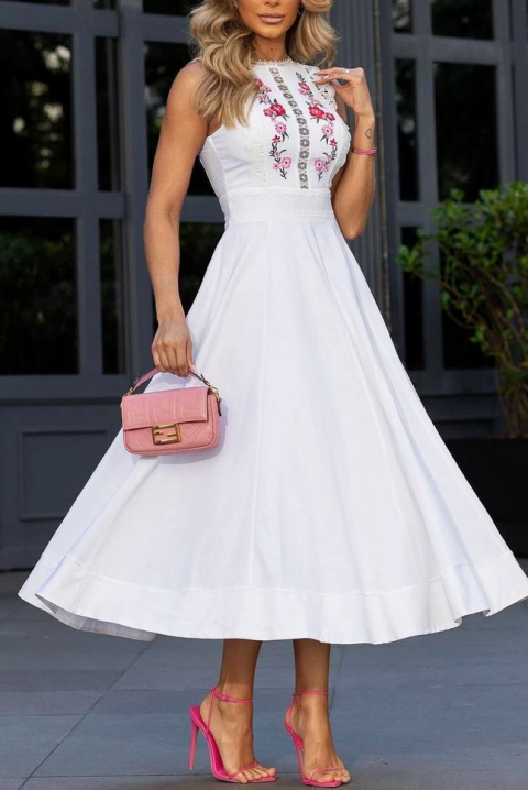 Rochie PAMESITA, Culoare: alb, IVET.RO - Reduceri de până la -80%