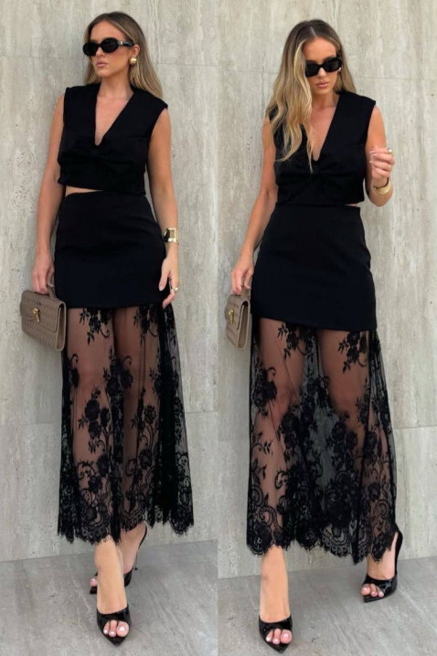 Set CONSTANCA, Culoare: negru, IVET.RO - Reduceri de până la -80%