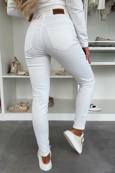 Blugi BLAVRILZA, Culoare: alb, IVET.RO - Reduceri de până la -80%