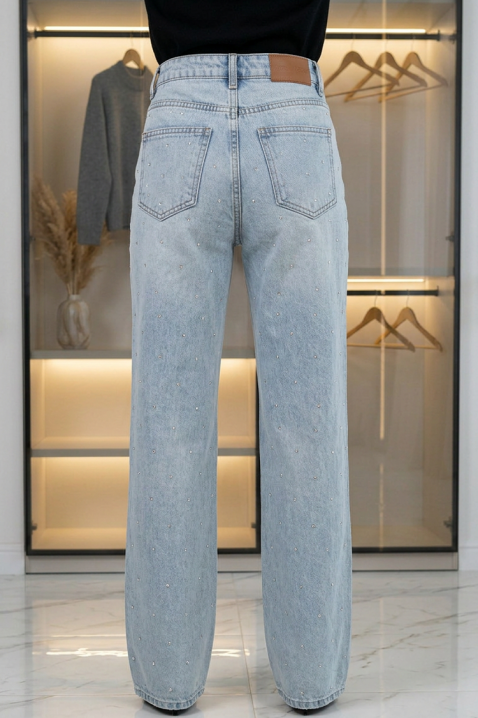 Blugi ELONZIA, Culoare: albastru deschis, IVET.RO - Reduceri de până la -80%