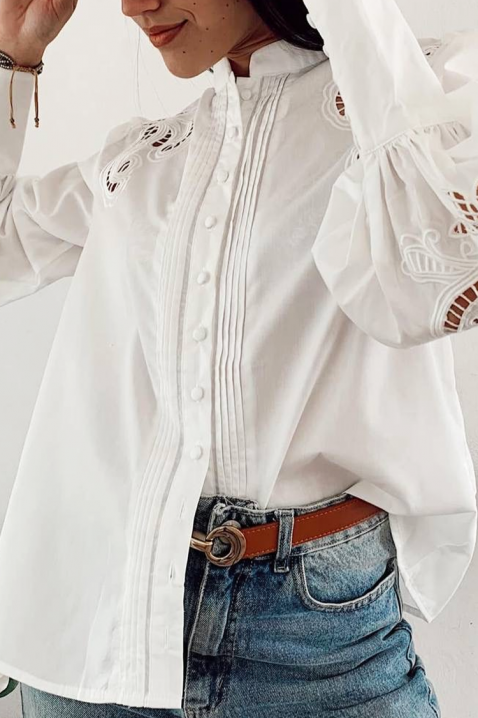 Cămașă damă RILONZEZNA, Culoare: alb, IVET.RO - Reduceri de până la -80%