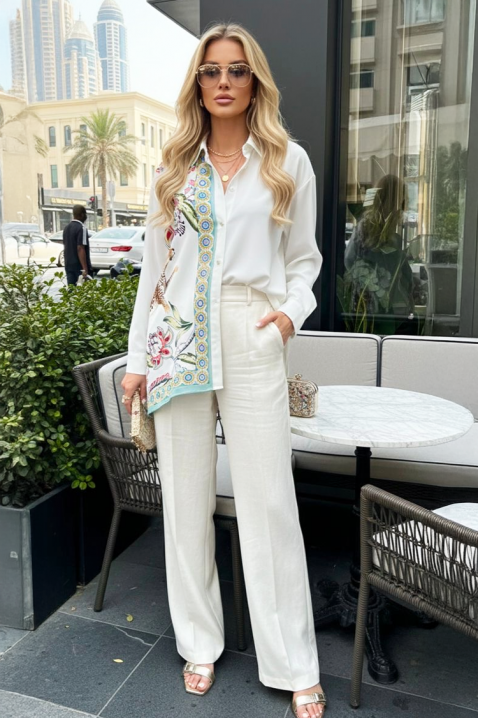 Cămașă damă LUMIZARA, Culoare: alb, IVET.RO - Reduceri de până la -80%