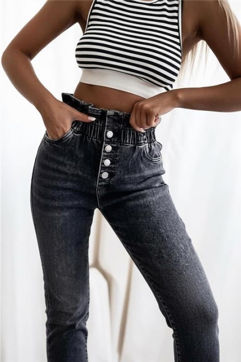 Blugi DEBORANA, Culoare: grafit, IVET.RO - Reduceri de până la -80%