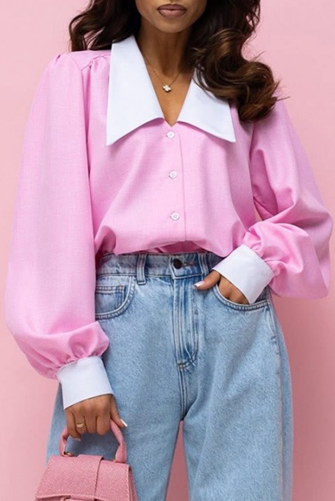 Cămașă damă KESINA PINK, Culoare: roz, IVET.RO - Reduceri de până la -80%