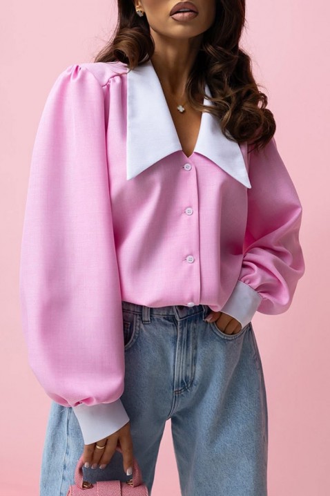 Cămașă damă KESINA PINK, Culoare: roz, IVET.RO - Reduceri de până la -80%