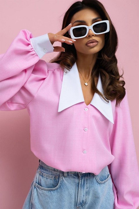Cămașă damă KESINA PINK, Culoare: roz, IVET.RO - Reduceri de până la -80%