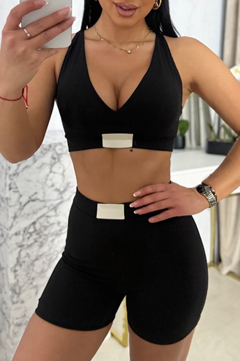 Set sport VLONZILA BLACK, Culoare: negru, IVET.RO - Reduceri de până la -80%