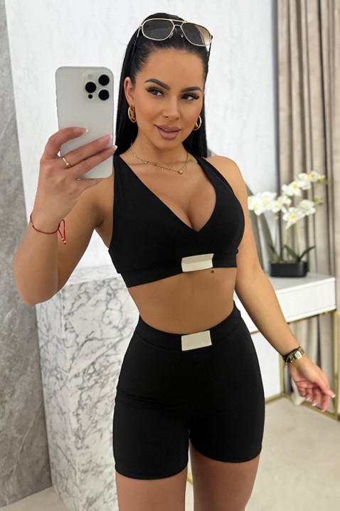 Set sport VLONZILA BLACK, Culoare: negru, IVET.RO - Reduceri de până la -80%