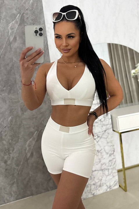 Set sport VLONZILA WHITE, Culoare: alb, IVET.RO - Reduceri de până la -80%